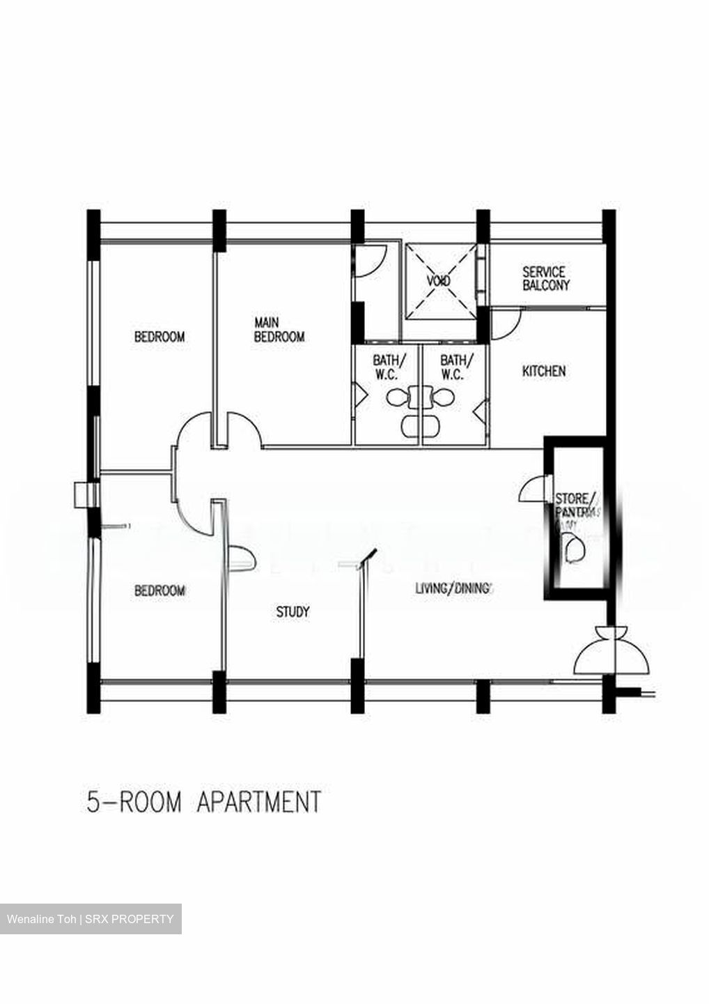 Blk 232 Compassvale Plains (Sengkang), HDB 5 Rooms #574467381